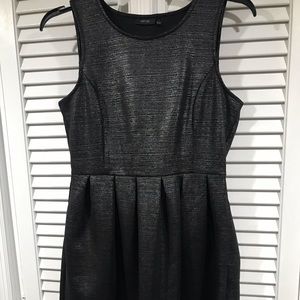 Metallic black and silver dress